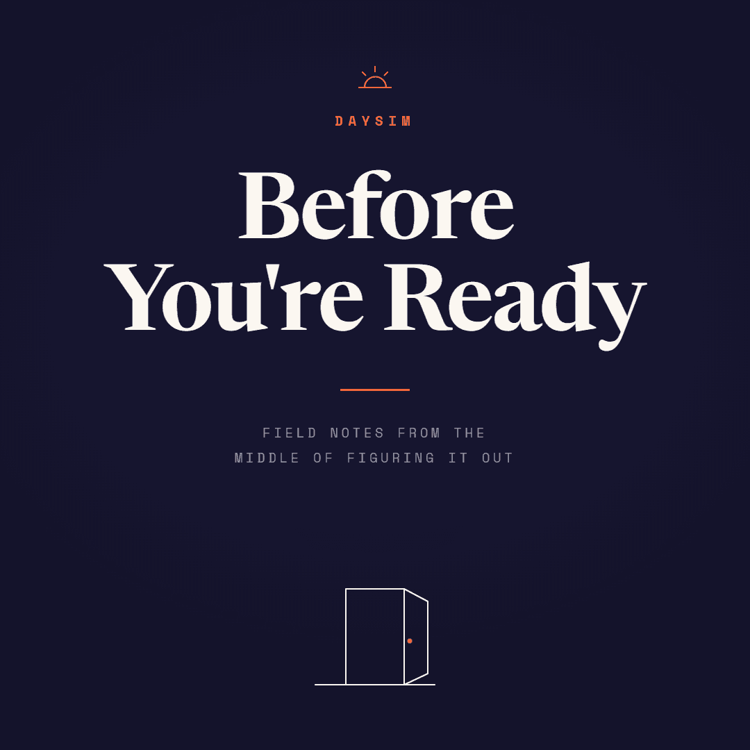 Before You're Ready - Essays about the Messy Middle of Careers