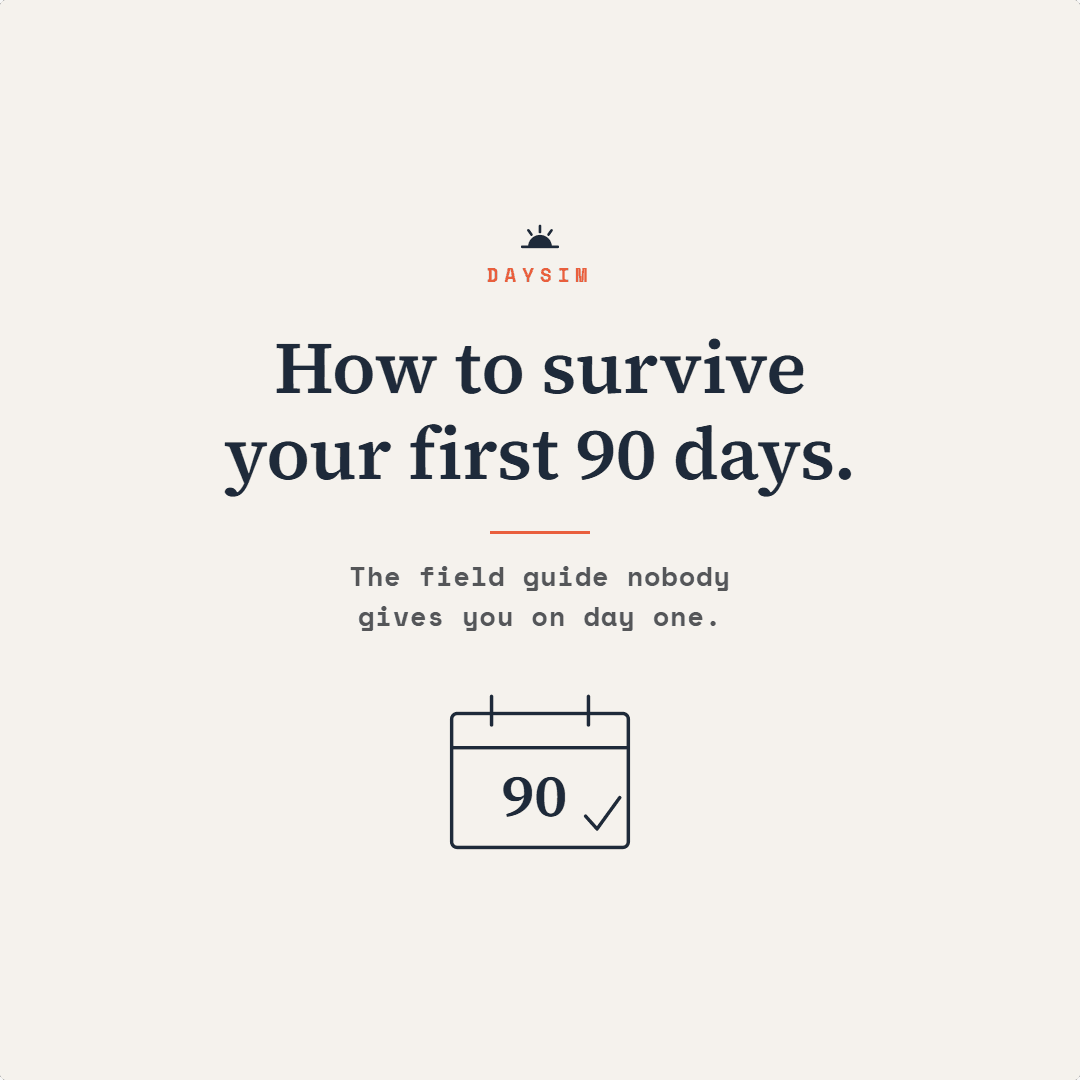 How to survive your first 90 days in a new role